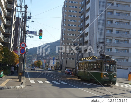 路面電車が走る街　05 122315125