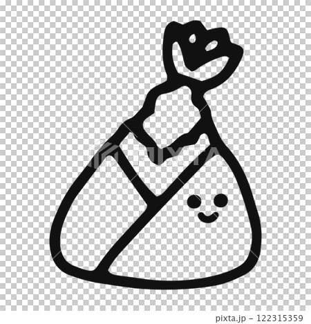 Cute Tenmusu line drawing 122315359