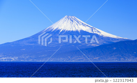 戸田から望む、戸田湾と富士山 戸田から望む、戸田湾と富士山 122317043