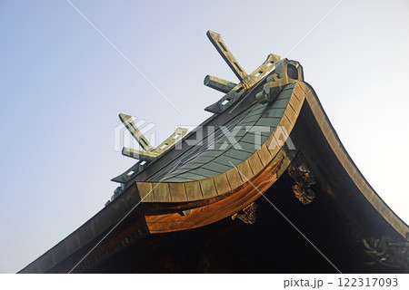小豆島鹿島大明神本殿屋根 122317093