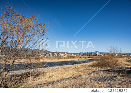 嵐山冬景色　京都市 122319275