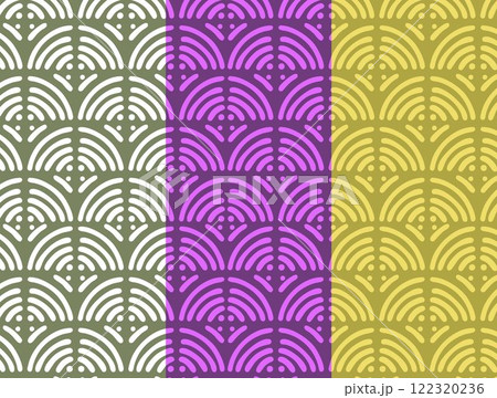 Seamless Abstract Purple Pattern 122320236