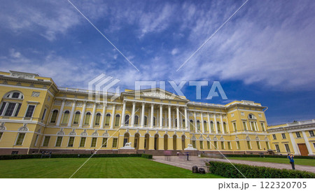 The State Russian Museum timelapse hyperlapse. St. Petersburg, Russia. The State Russian Museum timelapse hyperlapse. St. Petersburg, Russia. 122320705