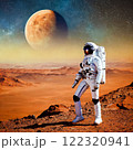 火星に降り立つ人類 122320941