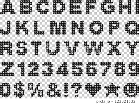 パール、文字、19黒 パール、文字、19黒 122321532