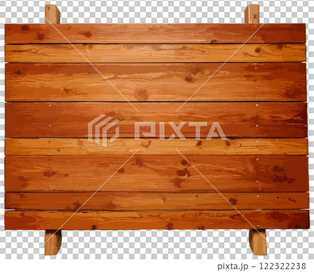 リアルな木の看板 リアルな木の看板 122322238