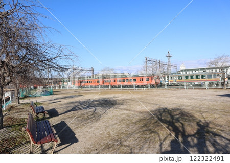 JR津山駅 旧津山扇形機関車庫 122322491