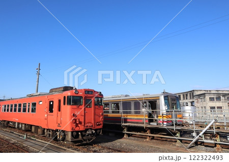 JR津山駅 旧津山扇形機関車庫 122322493