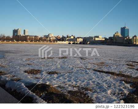 ロシアの地方都市　チェリャビンスクの風景 122323196