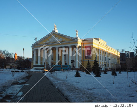 ロシアの地方都市　チェリャビンスクの風景 122323197