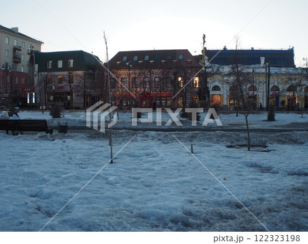 ロシアの地方都市 チェリャビンスクの風景 ロシアの地方都市 チェリャビンスクの風景 122323198