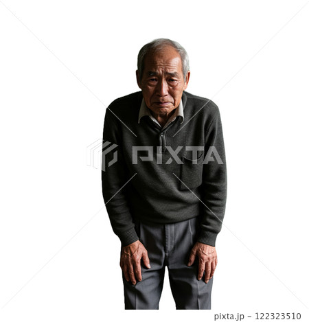 シニア男性 122323510