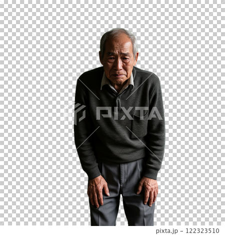シニア男性 122323510