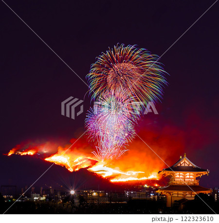 若草山焼き 若草山焼き 122323610