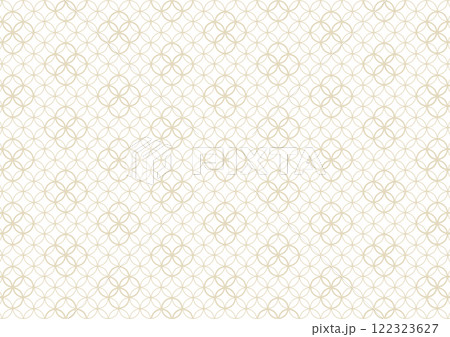 和柄の背景　七宝 122323627