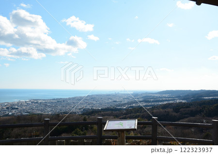 太平洋を望む海辺の町 太平洋を望む海辺の町 122323937