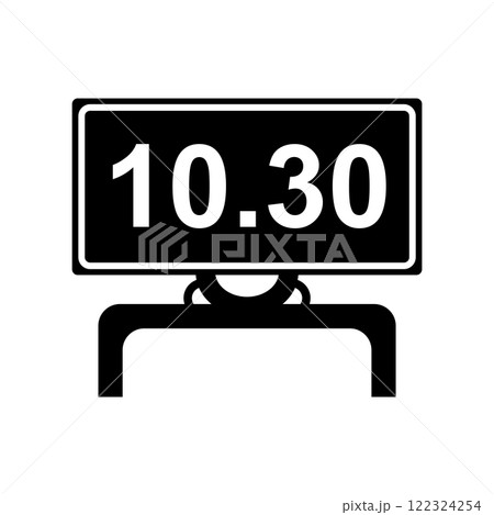 alarm clock icon 122324254