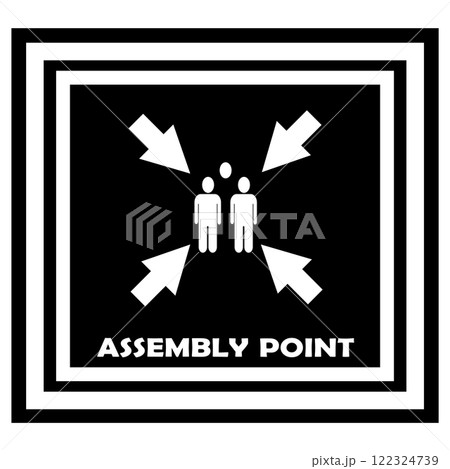 Assembly Point Icon Assembly Point Icon 122324739