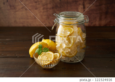 レモンのシロップ漬け　イメージ 122324916