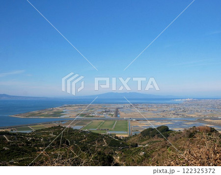 熊本県、玉名市 天水町から見える有明海 熊本県、玉名市 天水町から見える有明海 122325372