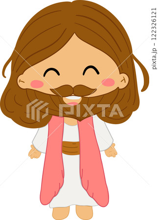 Jesus on Easter Day story clipart illustrating the resurrection of Christ and the passion narrative as a symbol of Christian faith and salvation on Easter Sunday for religious and spiritual art. Jesus on Easter Day story clipart illustrating the resurrection of Christ and the passion narrative as a symbol of Christian faith and salvation on Easter Sunday for religious and spiritual art. 122326121