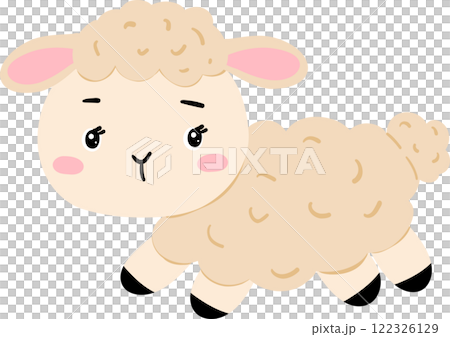 Sheep cartoon clipart and lamp illustration, symbolizing Easter Day with the gentle lamb, capturing the essence of Easter celebration and Christian art featuring religious imagery. Sheep cartoon clipart and lamp illustration, symbolizing Easter Day with the gentle lamb, capturing the essence of Easter celebration and Christian art featuring religious imagery. 122326129