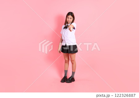 Teenage School Girl 122326887