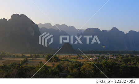Mountains surrounding Vang Vieng, Laos. Mountains surrounding Vang Vieng, Laos. 122327002