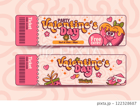 Valentine day party tickets 122328687