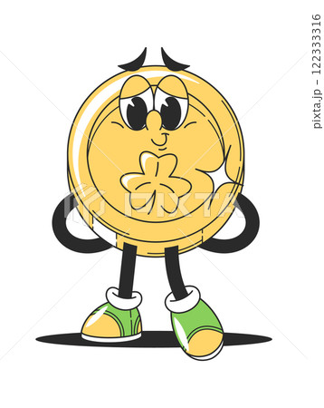 Money coin patrick day character 122333316