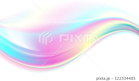 Abstract colorful light holographic liquid wave futuristic background 122334485