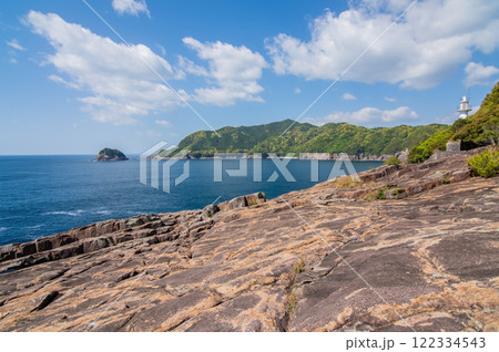 千畳敷・英虞崎・二木島灯台(熊野灘・三重県熊野市) 千畳敷・英虞崎・二木島灯台(熊野灘・三重県熊野市) 122334543