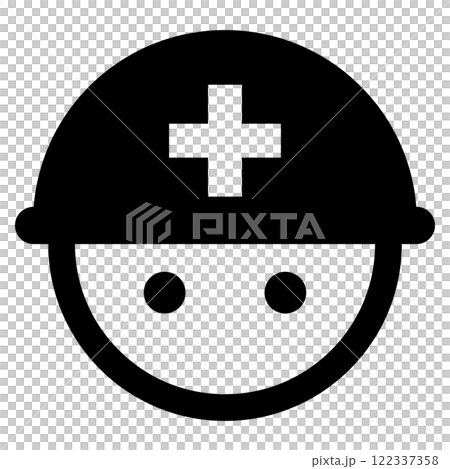 Worker icon black Worker icon black 122337358