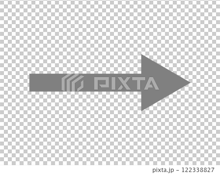 箭頭圖示（向右/灰色） 122338827