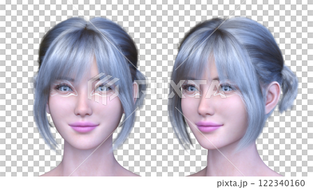 Close-up of a woman's face Close-up of a woman's face 122340160