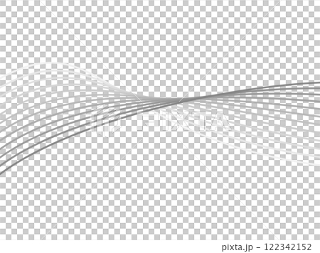 Line wave-like abstract design illustration 122342152
