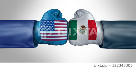 Mexico United States Conflict 122343303
