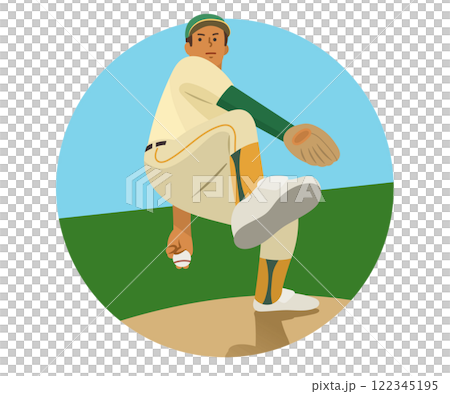 棒球投手 122345195