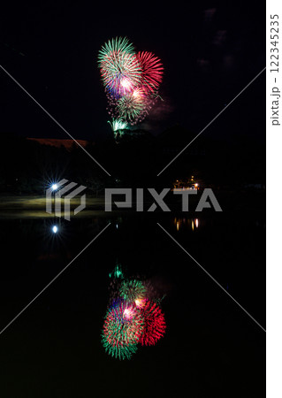 2025年1月奈良の伝統行事若草山の山焼き 山焼きの開始を告げる打ち上げ花火⑦ 2025年1月奈良の伝統行事若草山の山焼き 山焼きの開始を告げる打ち上げ花火⑦ 122345235