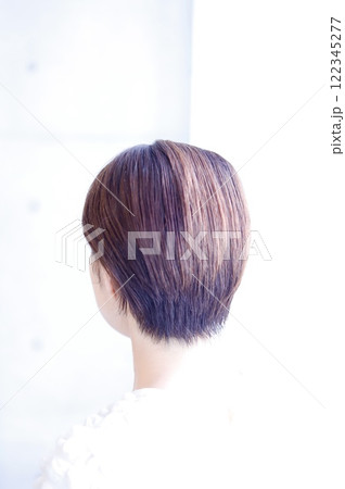 白髪染めハイライト+ショート! 白髪染めハイライト+ショート! 122345277