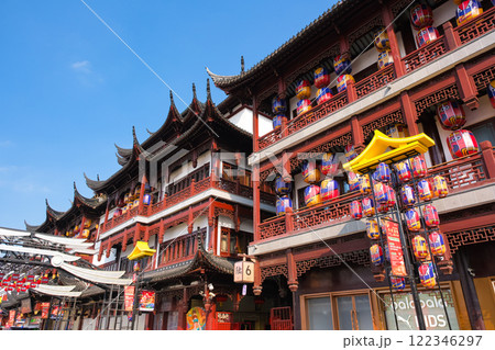 中国 上海市の観光地、豫園商城 中国 上海市の観光地、豫園商城 122346297