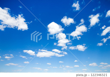 sky background with tiny clouds. blue sky . nature background 122346321