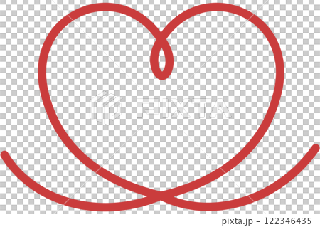 Simple line drawing heart decorative frame Simple line drawing heart decorative frame 122346435
