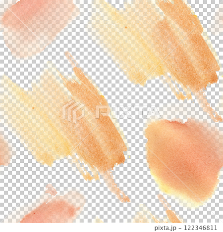 Seamless abstract watercolor pattern with warm beige and terracotta brush strokes on white. Soft artistic hand painted repeat texture for boho backgrounds, modern fabric, stationery, scrapbooking. Seamless abstract watercolor pattern with warm beige and terracotta brush strokes on white. Soft artistic hand painted repeat texture for boho backgrounds, modern fabric, stationery, scrapbooking. 122346811