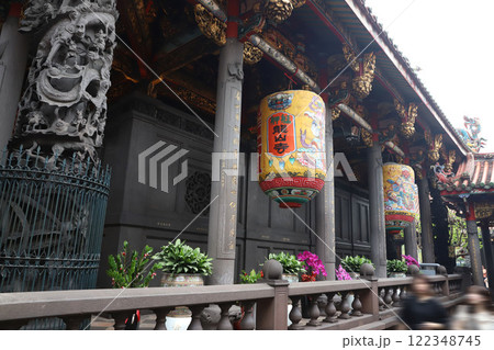 龍山寺　台北　台湾 122348745