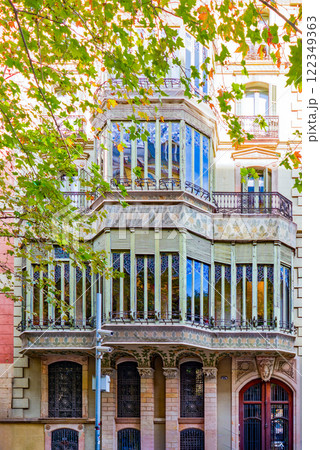 Palace of the Baron of Quadras. Barcelona. Palace of the Baron of Quadras. Barcelona. 122349363