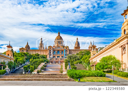 National Museum of Catalunia,Placa De Espanya Area. Barcelona. National Museum of Catalunia,Placa De Espanya Area. Barcelona. 122349380