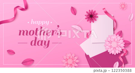 Mothers day greeting card template Mothers day greeting card template 122350388