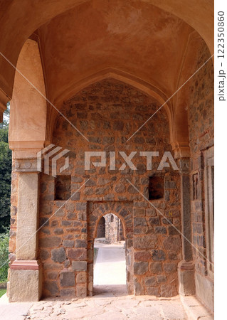 Isa Khan tomb, Humayun's tomb complex, Delhi, India 122350860