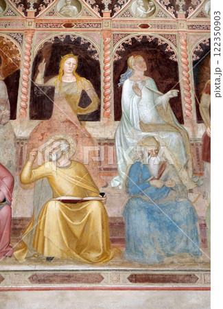 Theology-St. John od Damascus, Contemplation-St. Dionysius the Areopagite, Sacred Sciences and Liberal arts 122350903